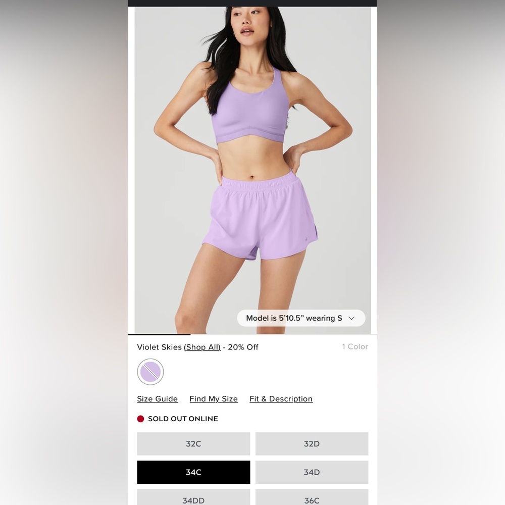 Alo-Power Play High Impact Bra